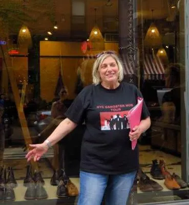Robin London, NYC Gangster Tours guide